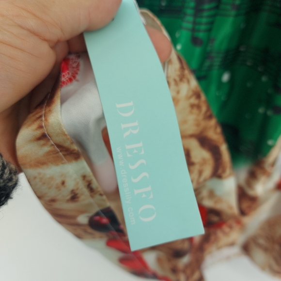 Dressfo Christmas Cat Dress - Picture 6 of 6